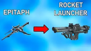 Warframe - I Turned the Epitaph Into a Rocket Launcher