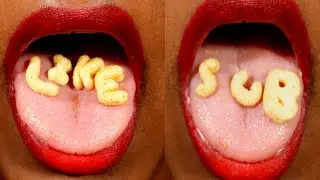 I TRY ASMR CRUNCHY CLOSER FOOD SATISFYING CLOSE UP MOUTH EATING SOUNDS MUKBANG 외국 시리얼 먹방 咀嚼音 #shorts