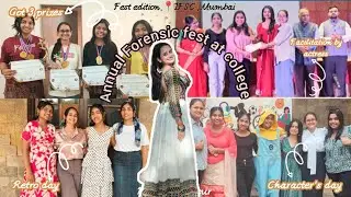 Annual Forensic Fest at IFSC|Forensic Science college|ANTARANG'25|Final year🎓#trending #creator#feed