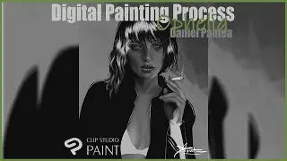 Ophelia | Digital Painting Process