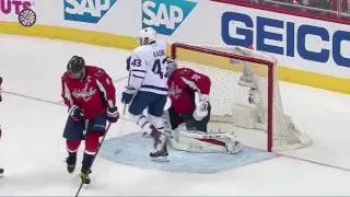 Jake Gardiner First Goal of the Playoffs! 4/13/2017 - (Toronto Maple Leafs vs. Washington Capitals)