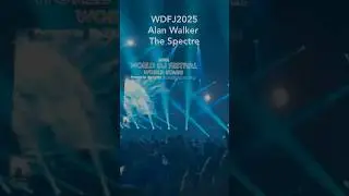 Alan Walker The Spectre WDFJ2025  #wdfj2025 #alanwalker #edm #shorts