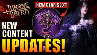 Throne & Liberty - BIG UPDATES: New Brooch Confirmed, Region Merges, New BG Map, Tower Rewards...