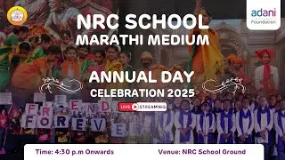 🎉 NRC School Marathi Medium &ndash; Annual Day Celebration 2025 (Live Streaming) 🎉