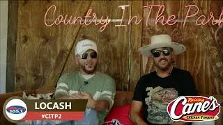 LOCASH Interview at Country in the Park 2!