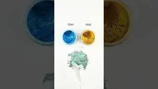 Cyan + Gold MAGIC! The Color Result Is Breathtaking!