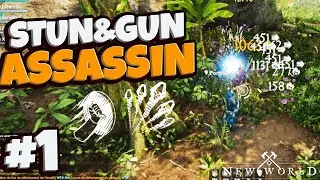 SNS BB ONE SHOT BUILD (STUN&GUN) EP.1 💣⚔️ | NEW WORLD PVP