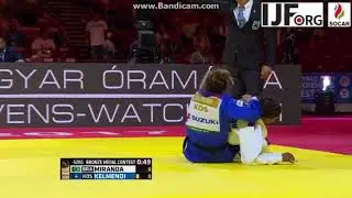 Judo World Championship 2017, Bronze Medal fight -52kg, KELMENDI Majlinda (KOS)-MIRANDA Erika (BRA)