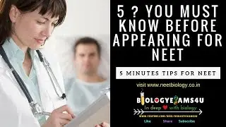 NEET Preparation Tips 2018- 5 Questions You must know before appearing for NEET