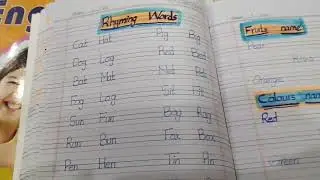 Learn sight words, rhyming words & two letters words / early learning for kids / Urdu plus English.
