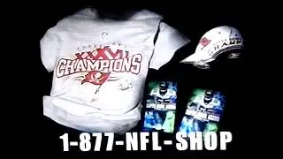 2003 Buccaneers Super Bowl 37 champs gear tv commercial 
