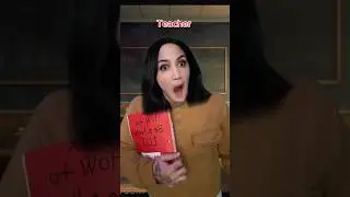 Ученик ставит учительницу на место💀🤣#смешныешорты #комедия #шорты