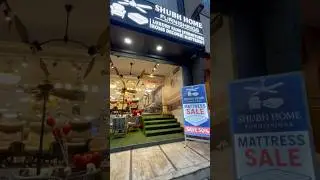 Come experience the finest collection of luxury designer fans at our shubh home furnishings |