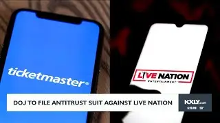 DOJ to file antitrust suit against Live Nation