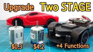 TAMIYA RevTUNED2 Motor VS Cheap motor($0.37), how to upgrade the Motor? four systems Added.