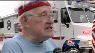 World War II veteran makes Northshore stop in cross-country fundraising journey