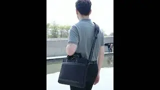 Arctic Hunter GW00022 15.6-Inch Lightweight Laptop Shoulder Multi-function Waterproof Handbag Bag