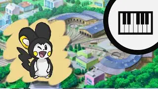 Pokémon X & Y / Black & White - Vaniville Town, Anville Town (Piano)