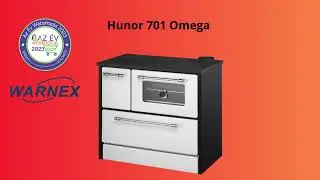 Hunor 701 Omega fekete-feh&eacute;r sparhelt (jobbos)