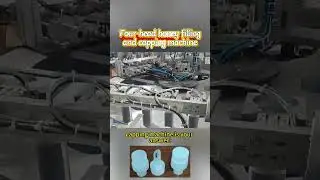 Four-head honey filling and capping machine | Filling machine | Capping machine