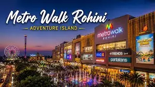 Adventure Island Metro Walk Rohini😍 | Dinosaur park | Runway 1 | 7D Movie | Mirror Maze |Scary House