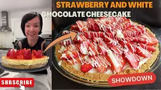 How to Make Strawberry and White Chocolate Cheesecake // RIGHT GUYS REVIEW 2025