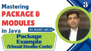 Example 1 : User Defined Packages (Visual Studio Code)