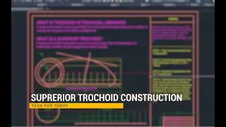 AutoCAD: How to create a Superior Trochoid