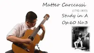 Matteo Carcassi - Study in A Op.60 No. 3