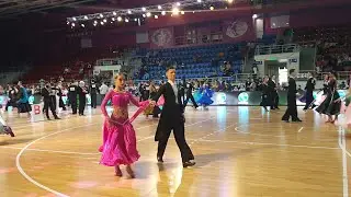 Zaporizhzhia Open Championship 2021, Юниоры 2 RS ST 1/4 финала: Алексей Лузин и Таисия Каушанская