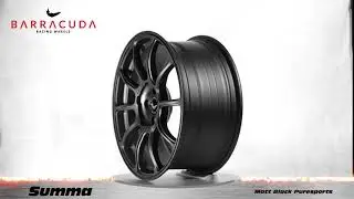 Barracdua Summa Matt Black Puresports Felgen/Wheels