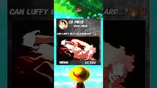 Luffy Vs Blackbeard..🥶🔥(Credit-@endeejayy)#luffy#blackbeard#onepiece