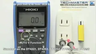 hướng dẫn sử dụng đồng hồ vạn năng hioki dt4256
