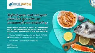 Fresh Frozen Seafood for Lent!