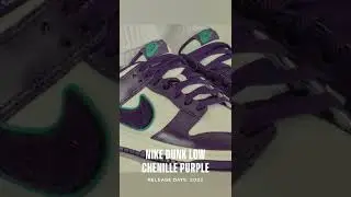 Nike Dunk Low Chenille Purple Release Date