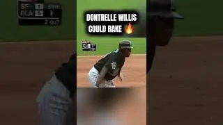 Dontrelle Willis Could RAKE 🔥 #marlins #hitting #pitcher #baseball #baseballedits