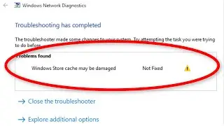 How To Fix Windows Store Cache May Be Damaged Error Windows 10