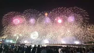 [直播Live]20250530嘉義縣端午節龍舟賽開幕高空煙火秀，時間晚上7：30-7：40，地點 東石漁人碼頭