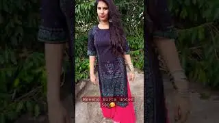 #meeshohaul #meeshoshort #meeshokurta