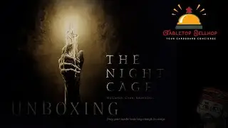 The Night Cage Unboxing, A cooperative horror board game about escaping an ever changing maze