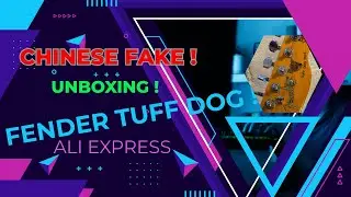 Chinese Fake Fender Tuff dog Telecaster. Unboxing. #fender #chineseguitars