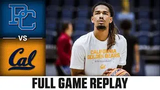 Presbyterian vs Cal Full Game Replay | 2025-26 ACC Men's Basketball