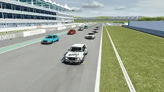 Assetto Corsa Online Race Session #146 - Volvo 240 Time Attack on Daimler TestStrecke