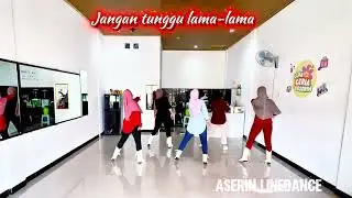 Jangan tunggu lama-lama line dance || Demo|| Beginner 