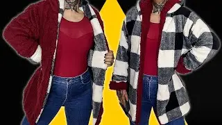 CASACO TEDDY FÁCIL SEM MOLDE DUPLA FACE DIY•Casaco de Pelinho•casaco de pelúcia-Corte e costura