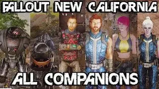 Fallout New California Все спутники Убежища 18 Путь учёного