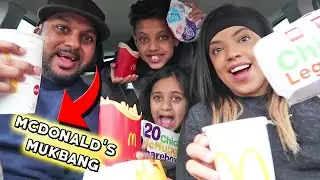 MCDONALDS FAMILY MUKBANG | THE SANDHU FAMILY!!