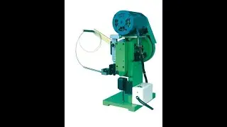 YFM-102M Semi auto metal zipper bottom stop machine (Continuous long chain zipper )