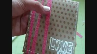 Cardmaking-Easy Valentine's Day Card Tutorial (Day 24)