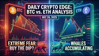 BITCOIN: Final Flush Before $100k? 🚨 ETH Whales Buying NOW! (Dec 26 Analysis)